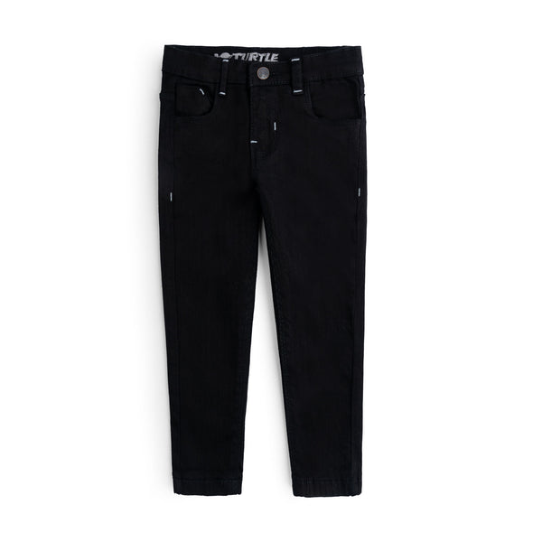 Black Slim-Fit Denim