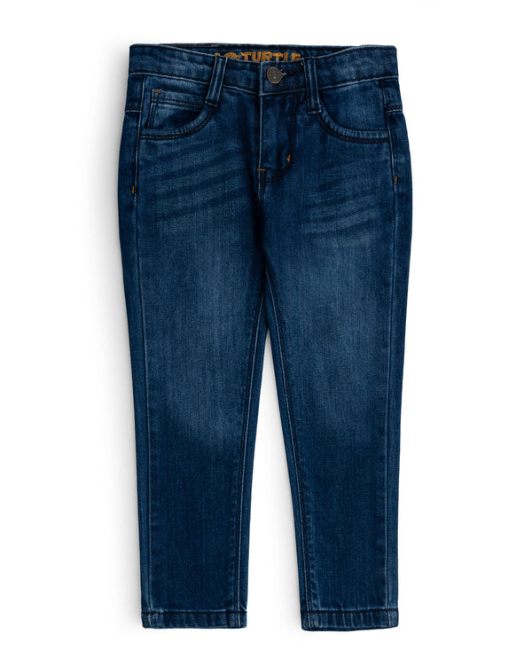 Blue-Fit Denim Pant