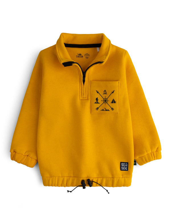 Yellow Radiance Pullover