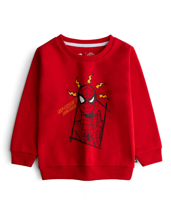 Spidey Sizzle Printed Sweatshirt