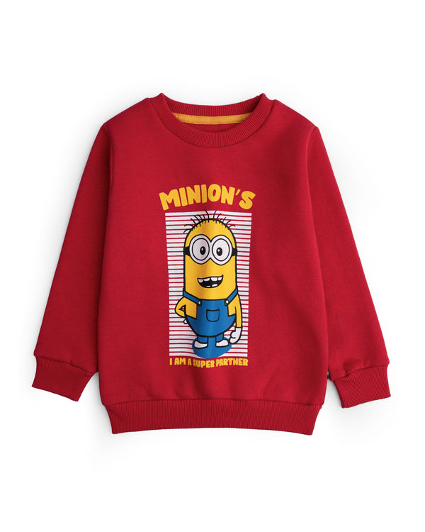 Minion Red Sweatshirt