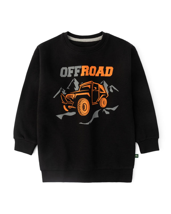 Black Trail Sweatshirt