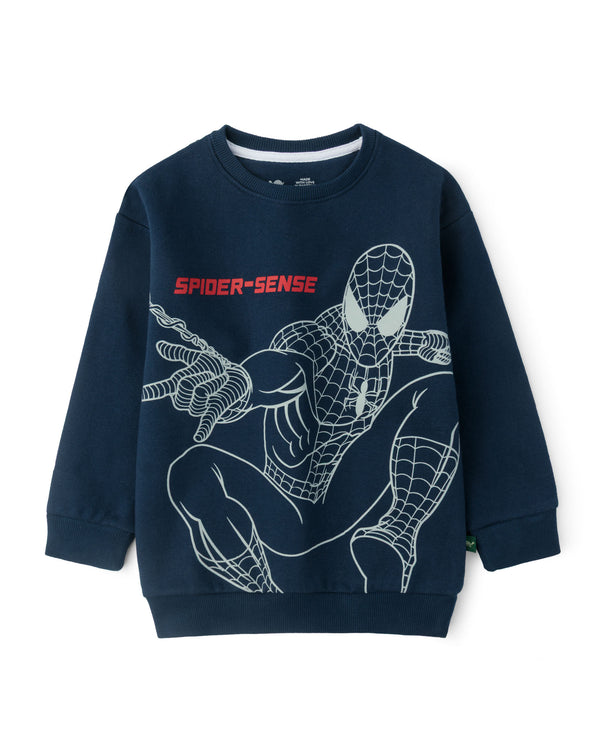 Navy Spider Strike Sweatshirt