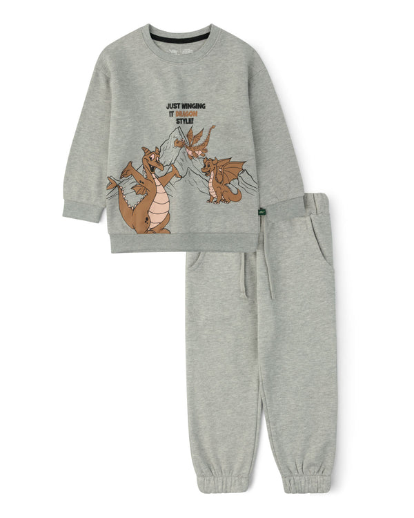 Grey Dragon Printed Two-Pack