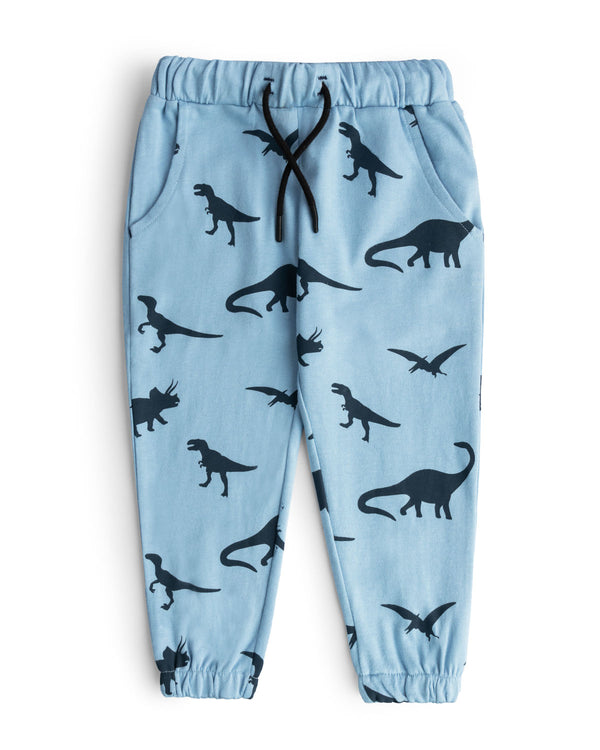 Jurassic Blue Casual Trouser