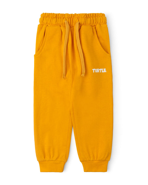 Mustard Signature Print Joggers