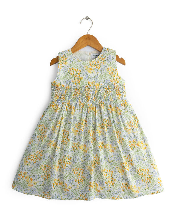 Blooming Charm Printed Frock