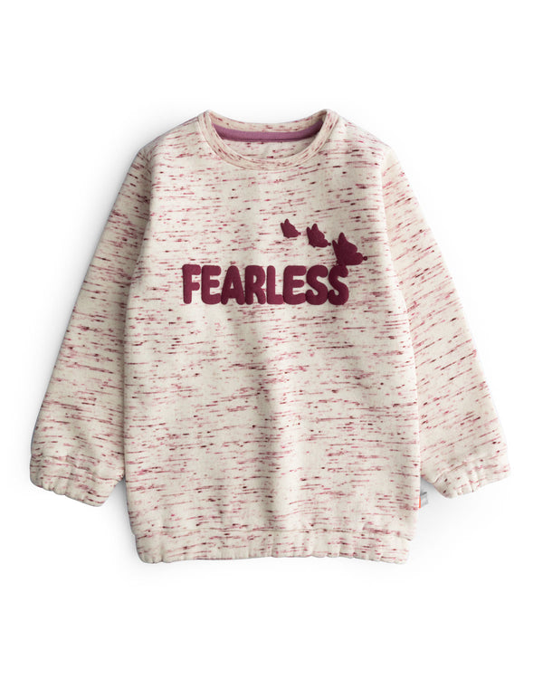 Fearless Printed Sweatshirt