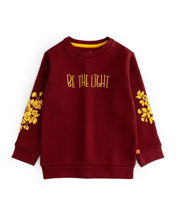 Luminary Maroon Sweatshirt