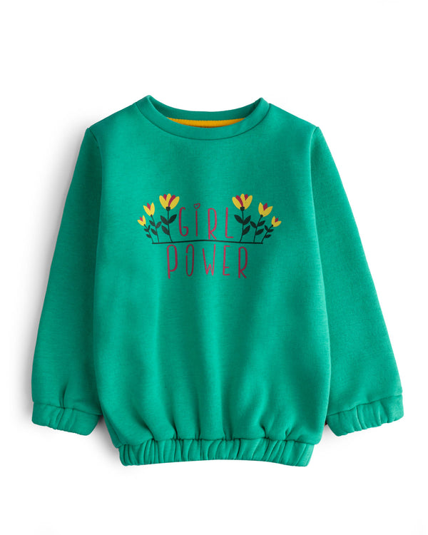 Teal Power Sweatshirt