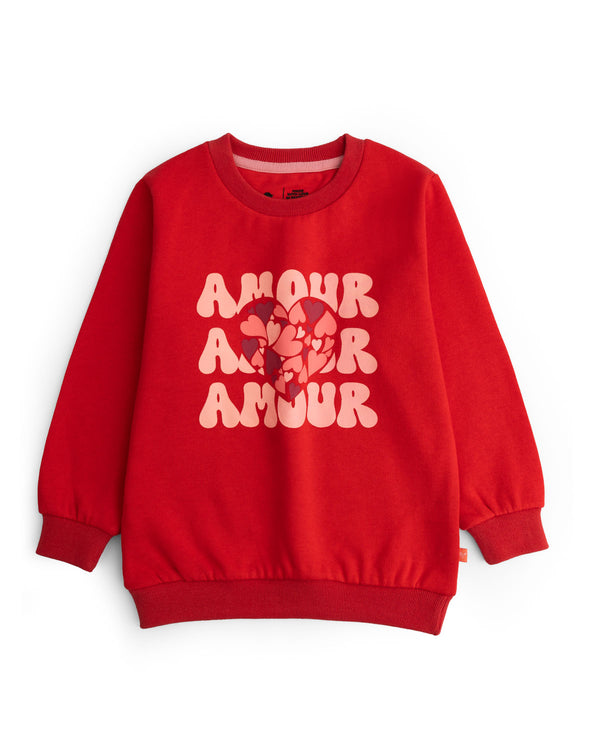 Red Amour Sweatshirt