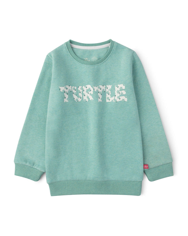 Seafoam Printed Sweatshirt