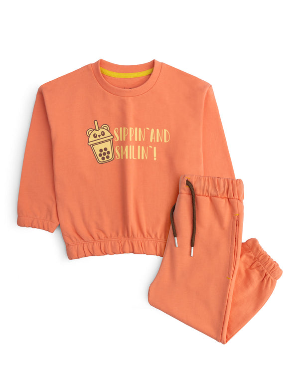 Peachy Perk Track Suit