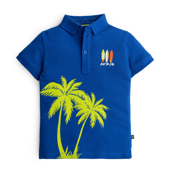 Surfer Blue Polo