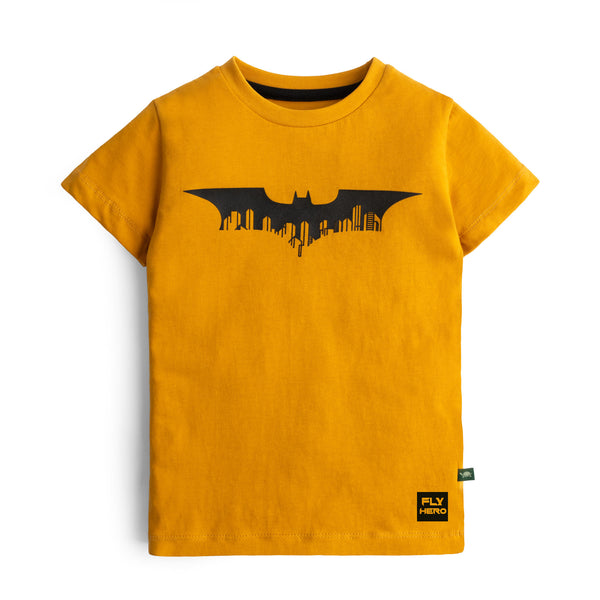 Batman Mustard Graphic T-Shirt